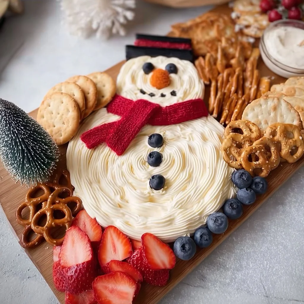 Decorated snowman with frosting for winter crafts and festive fun