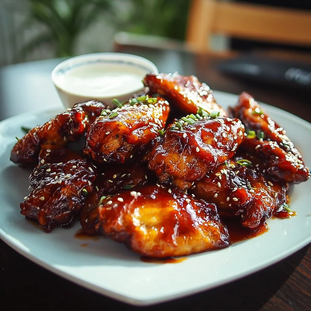 Delicious Honey BBQ Chicken served with sides