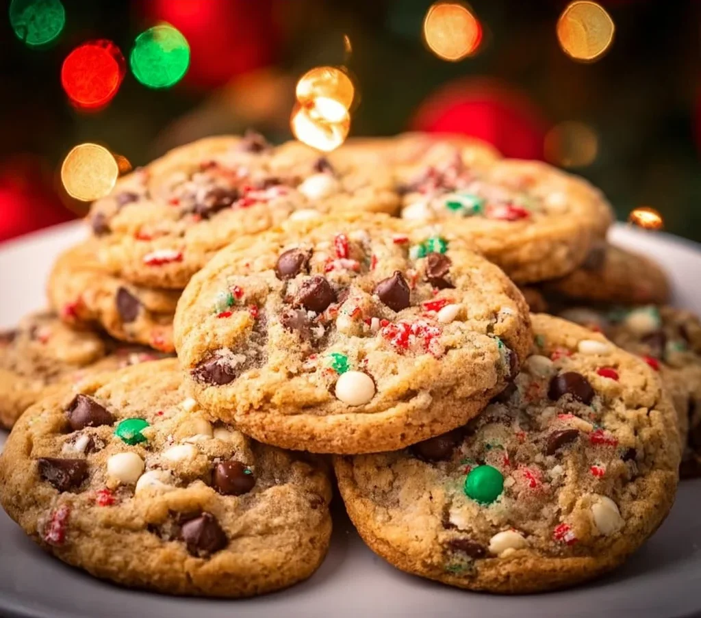 A plate of Santa's favorite cookies ready for Christmas