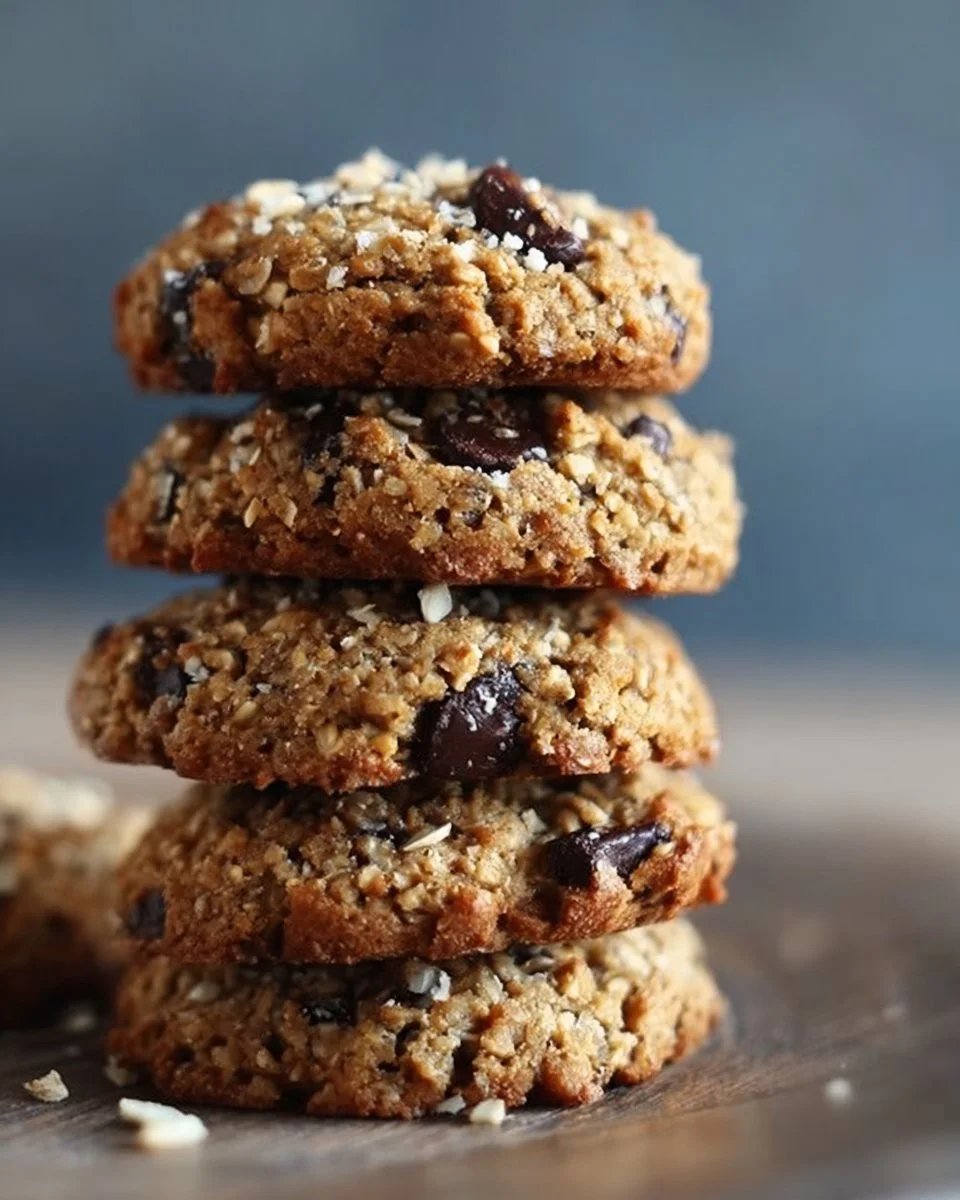 A plate of delicious guilt-free healthy cookies with no sugar