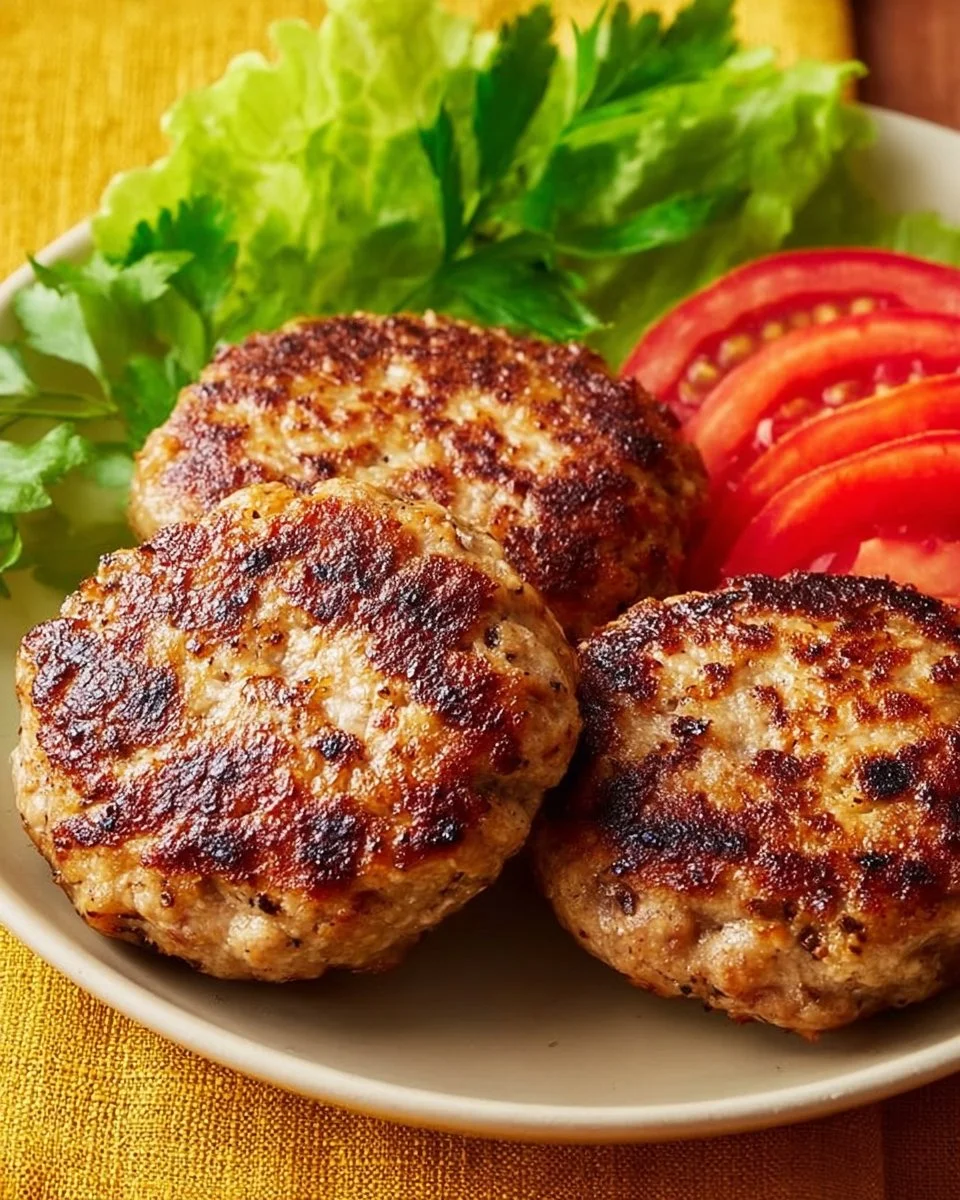 Juicy ground turkey burgers ready in 20 minutes