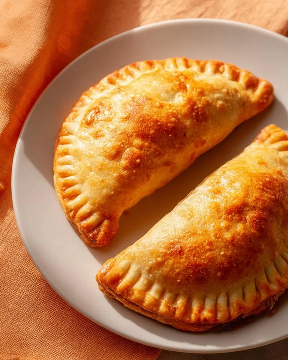Savory ground turkey and cheese empanadas ready to enjoy