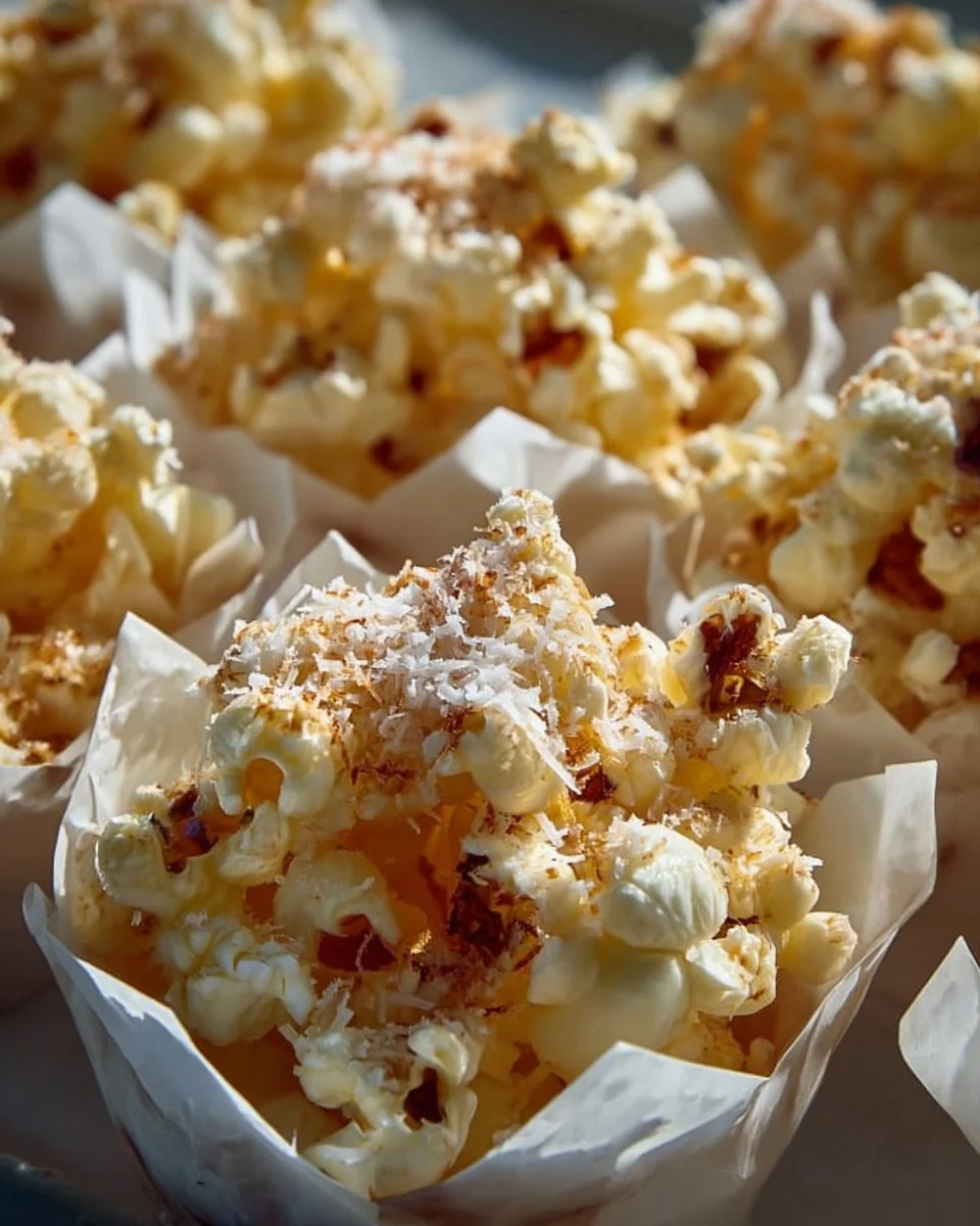 Bowl of Garlic Parmesan Popcorn seasoned with garlic and parmesan cheese