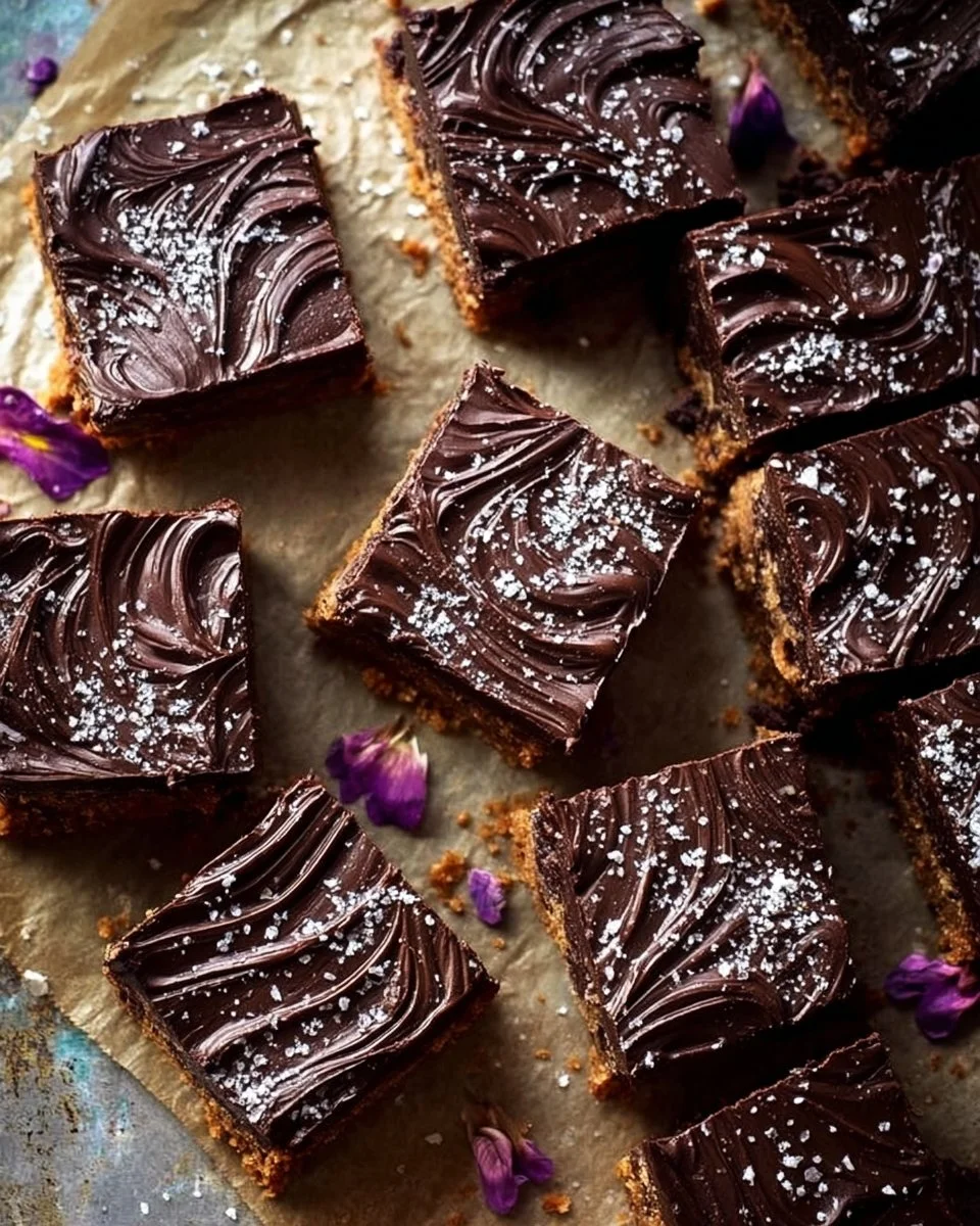 Delicious Cookie Dough Chocolate Peanut Butter Bars served on a plate