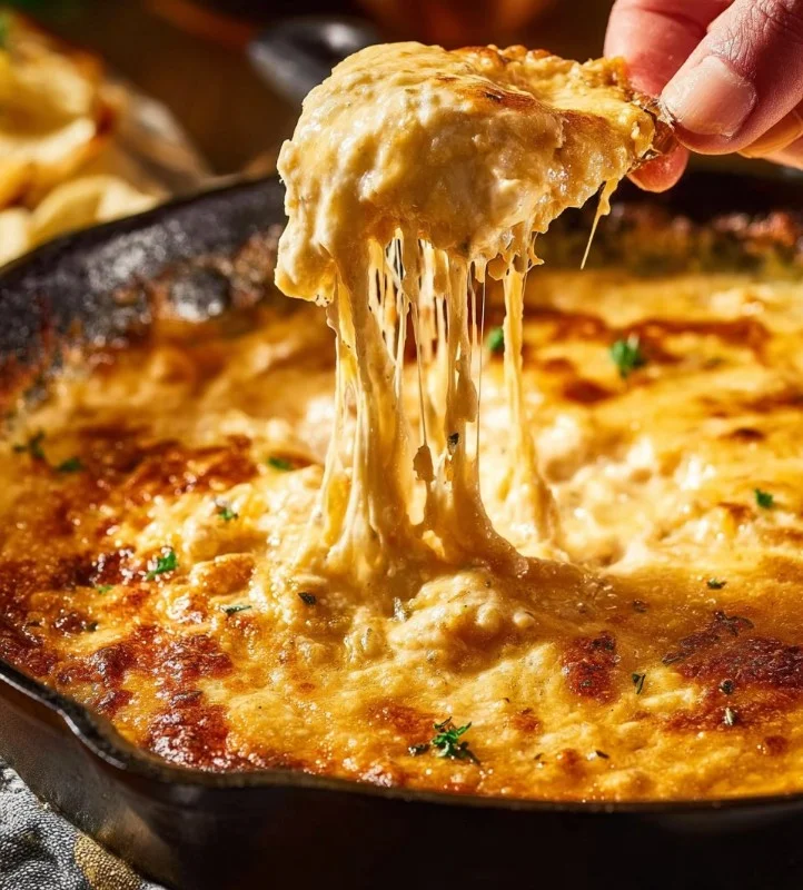 Tennessee onion dip served in a bowl for a tasty appetizer